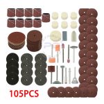 Set Mata Bor Mini Gerinda 105 Pcs – Rotary Tool Kit untuk Mini Drill