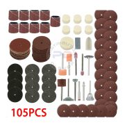 Set Mata Bor Mini Gerinda 105 Pcs – Rotary Tool Kit untuk Mini Drill