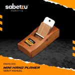 Serut Kayu Manual Mini – Ketam Kayu / Wood Planer