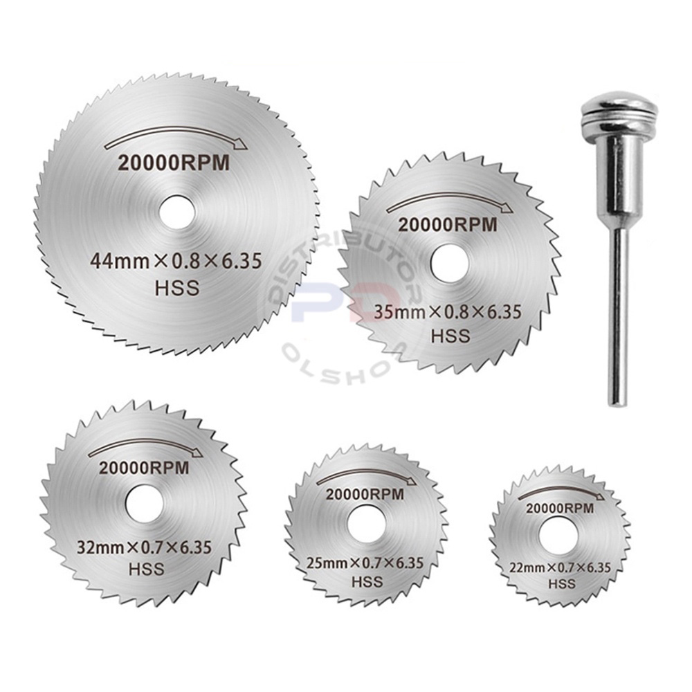 e779c7c82045825b3710c06365292005 Kepala Mata Gerinda Gergaji Potong Mini Grinder Gurinda Cutting Wheel Disc 6PCS Set - Image 1