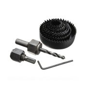 Holesaw Kit Set 13 Pcs – Mata Bor untuk Kayu, Pipa PVC & Gypsum - Image 2
