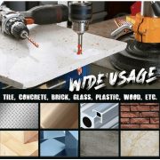 Mata Bor Multi Fungsi 6 8 10 12mm untuk Besi Kayu Beton Granit Kaca Plastik Universal - Image 2