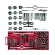 Tap & Die Set 40 PCS Hand Tool Pembuat Drat Ulir Baut Snai Senai Lengkap
