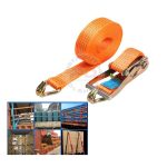 Ratchet Tie Down Strap 10–12m Cargo Lashing Belt Pengikat Barang Heavy Duty Universal