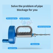 Alat Pembersih Pipa Mampet 10 Meter untuk Closet Sink Wastafel Saluran Air