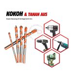 Mata Bor Multi Fungsi 6 8 10 12mm untuk Besi Kayu Beton Granit Kaca Plastik Universal