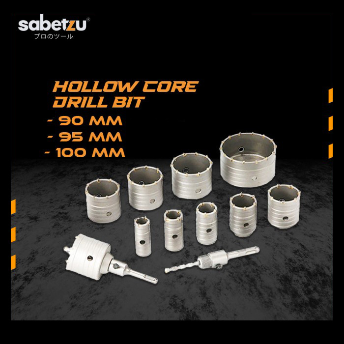 sg-11134201-7rblb-lniclpmpisqdd5 SDS Hollow Core Drill Bit 90 95 100mm Kepala Mata Bor Beton Core Drill Heavy Duty - Image 1