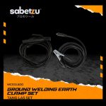 Welding Earth Clamp Set 5 Meter Kabel Las Massa Ground Clamp Kepala Tang Las Heavy Duty