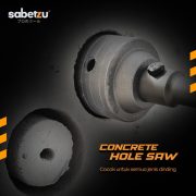 SDS Hollow Core Drill Bit Adaptor 45mm 50mm 55mm Kepala Mata Bor Beton Core Drill - Image 2