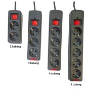 Stop Kontak Colokan Terminal Listrik 2 3 4 5 Lubang Multi Socket Universal - Image 2