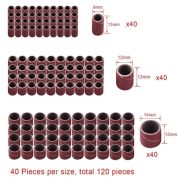 Set Amplas Drum 132 Pcs – Refill Ring Mandrel untuk Mini Grinder - Image 2
