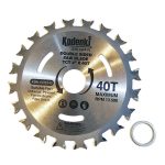 Mata Gerinda TCT 4 Inch 40T – Saw Blade Double Sided untuk Kayu, PVC & Plastik