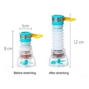 Filter Keran Air Batu Ion Fleksibel 360 Derajat Penyambung Kran Dapur Anti Splash Hemat Air - Image 2