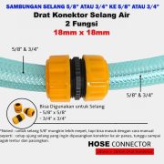 Nepel Konektor Selang Air 1/2, 3/4, 5/8 Inch – Adaptor Male Female Kuat & Anti Bocor - Image 4