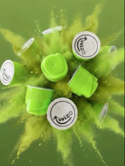 Twizo Twist Cap Matcha Bottle Cup 3pcs – Tutup Botol Matcha Ceremonial Grade Portable - Image 2